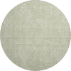 Dalyn The Reserve TR14 Aloe Machine Washable Area Rug Round Main Image