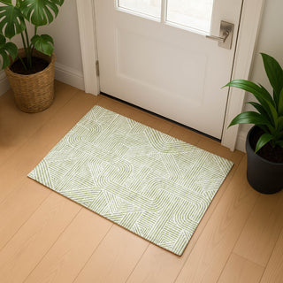 Dalyn The Reserve TR14 Aloe Machine Washable Area Rug Scatter Lifestyle Image Feature
