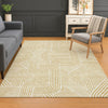 Dalyn The Reserve TR14 Gold Machine Washable Area Rug Lifestyle Image Feature