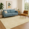 Dalyn The Reserve TR14 Gold Machine Washable Area Rug Lifestyle Image Feature