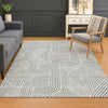 Dalyn The Reserve TR14 Gray Machine Washable Area Rug Lifestyle Image Feature