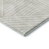 Dalyn The Reserve TR14 Linen Machine Washable Area Rug Corner Image