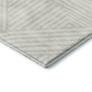 Dalyn The Reserve TR14 Linen Machine Washable Area Rug Corner Image