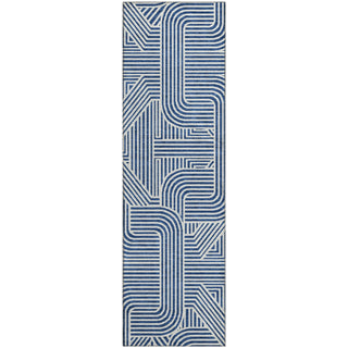 Dalyn The Reserve TR14 Navy Machine Washable Area Rug Runner Main Image