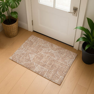 Dalyn The Reserve TR14 Paprika Machine Washable Area Rug Scatter Lifestyle Image Feature