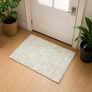 Dalyn The Reserve TR14 Putty Machine Washable Area Rug Scatter Lifestyle Image Feature