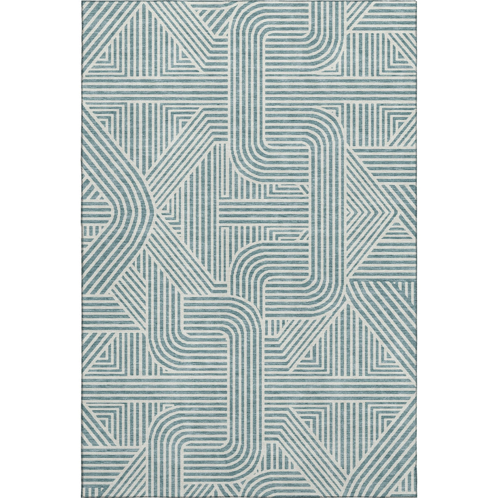 Dalyn The Reserve TR14 Teal Machine Washable Area Rug main image