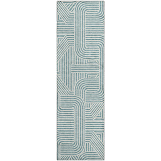 Dalyn The Reserve TR14 Teal Machine Washable Area Rug Runner Main Image