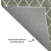 Dalyn The Reserve TR15 Basil Machine Washable Area Rug Backing Image