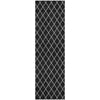 Dalyn The Reserve TR15 Black Machine Washable Area Rug Runner Main Image