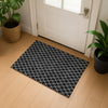 Dalyn The Reserve TR15 Black Machine Washable Area Rug Scatter Lifestyle Image Feature