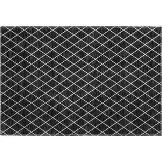 Dalyn The Reserve TR15 Black Machine Washable Area Rug Scatter Main Image