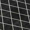 Dalyn The Reserve TR15 Black Machine Washable Area Rug Swatch Image