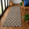 Dalyn The Reserve TR15 Brown Machine Washable Area Rug Runner Lifestyle Image Feature