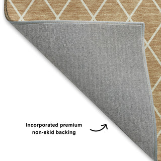 Dalyn The Reserve TR15 Copper Machine Washable Area Rug Backing Image