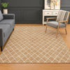 Dalyn The Reserve TR15 Copper Machine Washable Area Rug Lifestyle Image Feature