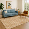 Dalyn The Reserve TR15 Copper Machine Washable Area Rug Lifestyle Image Feature