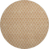 Dalyn The Reserve TR15 Copper Machine Washable Area Rug Round Main Image