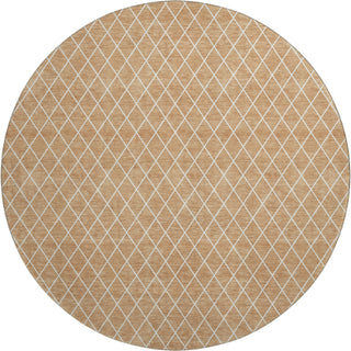 Dalyn The Reserve TR15 Copper Machine Washable Area Rug Round Main Image