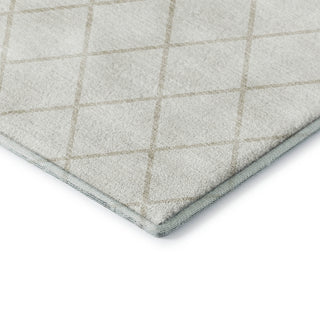 Dalyn The Reserve TR15 Ivory Machine Washable Area Rug Corner Image