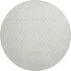 Dalyn The Reserve TR15 Ivory Machine Washable Area Rug Round Main Image