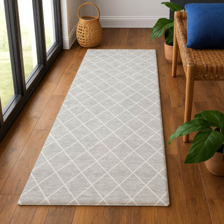 Dalyn The Reserve TR15 Silver Machine Washable Area Rug Runner Lifestyle Image Feature
