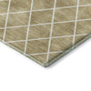 Dalyn The Reserve TR15 Walnut Machine Washable Area Rug Corner Image
