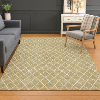 Dalyn The Reserve TR15 Walnut Machine Washable Area Rug Lifestyle Image Feature