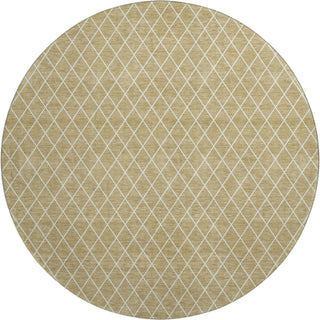 Dalyn The Reserve TR15 Walnut Machine Washable Area Rug Round Main Image