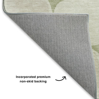 Dalyn The Reserve TR16 Aloe Machine Washable Area Rug Backing Image