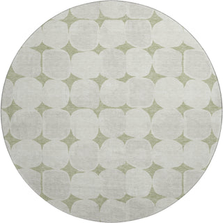 Dalyn The Reserve TR16 Aloe Machine Washable Area Rug Round Main Image