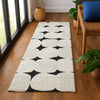 Dalyn The Reserve TR16 Black Machine Washable Area Rug Runner Lifestyle Image Feature