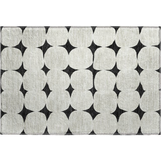 Dalyn The Reserve TR16 Black Machine Washable Area Rug Scatter Main Image