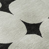 Dalyn The Reserve TR16 Black Machine Washable Area Rug Swatch Image