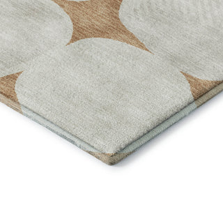 Dalyn The Reserve TR16 Copper Machine Washable Area Rug Corner Image