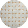 Dalyn The Reserve TR16 Copper Machine Washable Area Rug Round Main Image