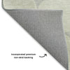 Dalyn The Reserve TR16 Gray Machine Washable Area Rug Backing Image