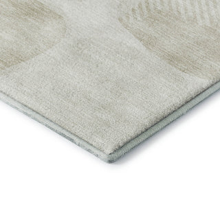 Dalyn The Reserve TR16 Ivory Machine Washable Area Rug Corner Image