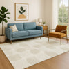 Dalyn The Reserve TR16 Ivory Machine Washable Area Rug Lifestyle Image Feature