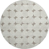 Dalyn The Reserve TR16 Taupe Machine Washable Area Rug Round Main Image