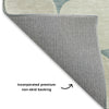 Dalyn The Reserve TR16 Teal Machine Washable Area Rug Backing Image
