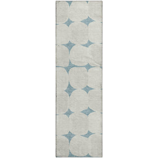 Dalyn The Reserve TR16 Teal Machine Washable Area Rug Runner Main Image