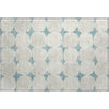 Dalyn The Reserve TR16 Teal Machine Washable Area Rug Scatter Main Image