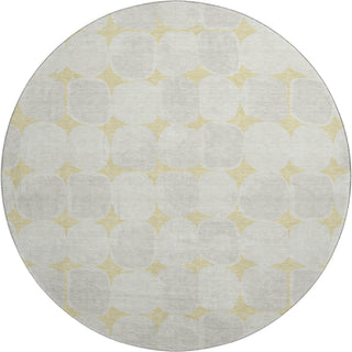 Dalyn The Reserve TR16 Wheat Machine Washable Area Rug Round Main Image