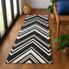 Dalyn The Reserve TR17 Black Machine Washable Area Rug Runner Lifestyle Image Feature