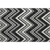 Dalyn The Reserve TR17 Black Machine Washable Area Rug Scatter Main Image