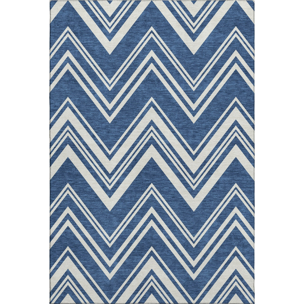 Dalyn The Reserve TR17 Blue Machine Washable Area Rug main image