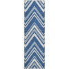 Dalyn The Reserve TR17 Blue Machine Washable Area Rug Runner Main Image