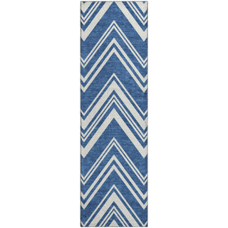 Dalyn The Reserve TR17 Blue Machine Washable Area Rug Runner Main Image