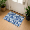 Dalyn The Reserve TR17 Blue Machine Washable Area Rug Scatter Lifestyle Image Feature